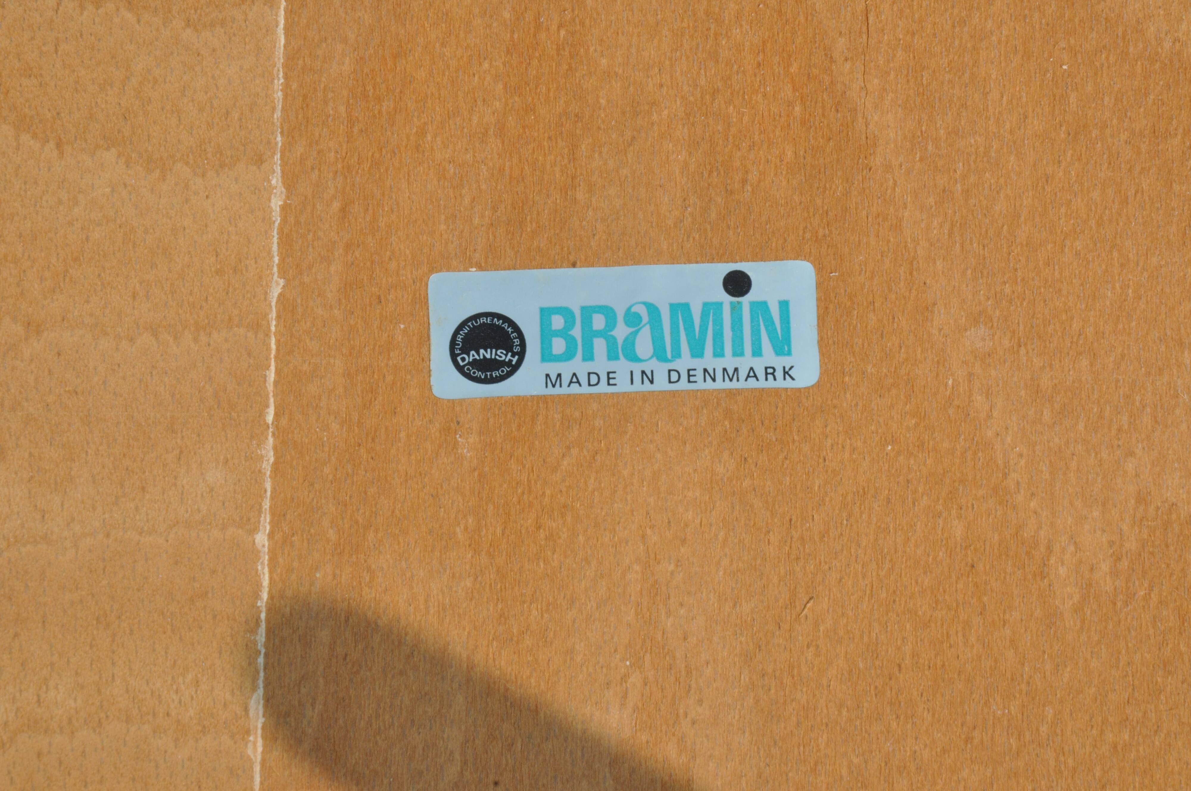 Danish chairs by Henri Walter Klein published by Bramin.