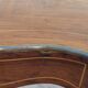 Napoleon III violin-shaped middle desk table 19th in marquetry
