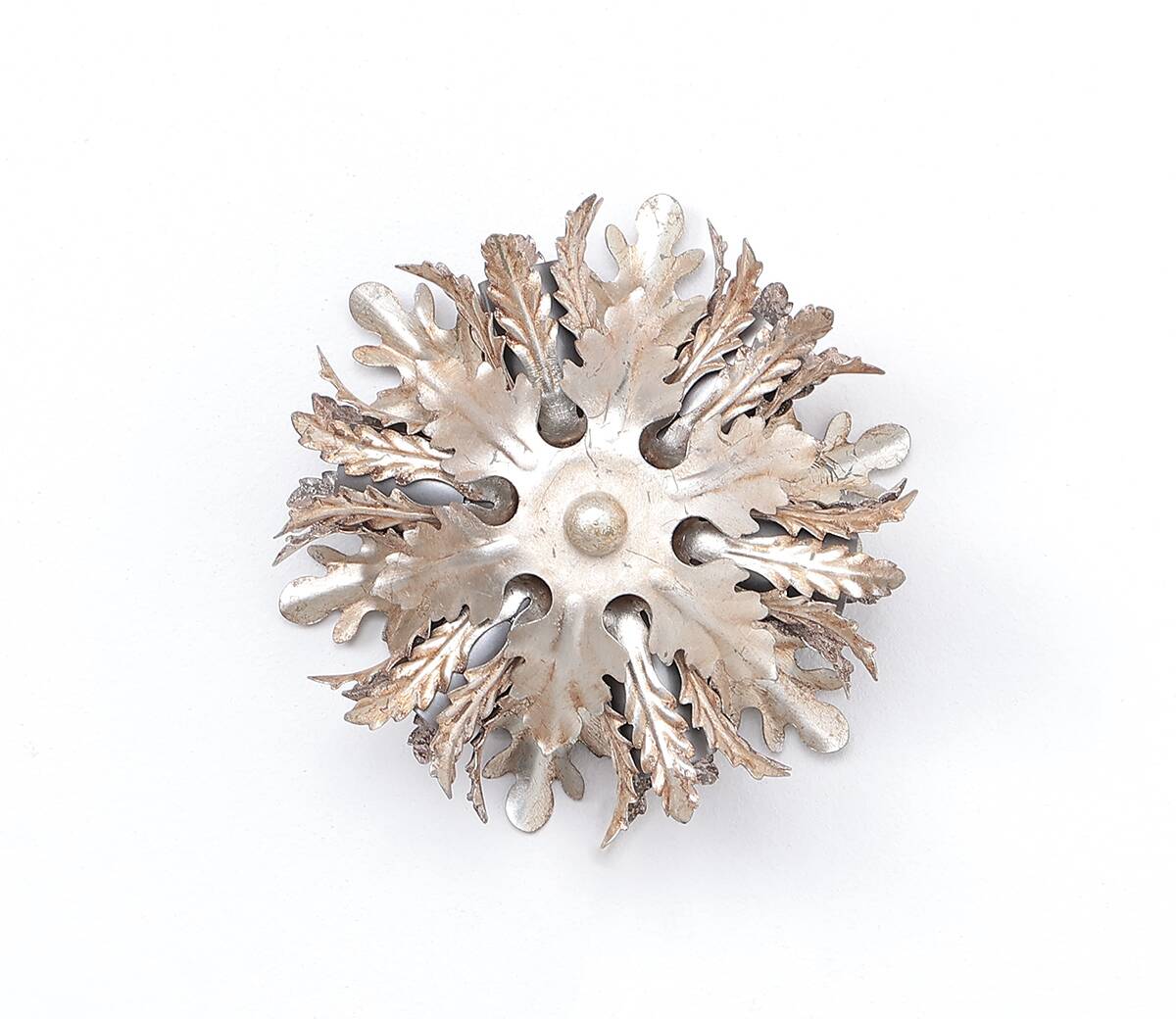 Banci firenze Florentine wall lamp silver small, 1970s