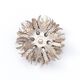 Banci firenze Florentine wall lamp silver small, 1970s