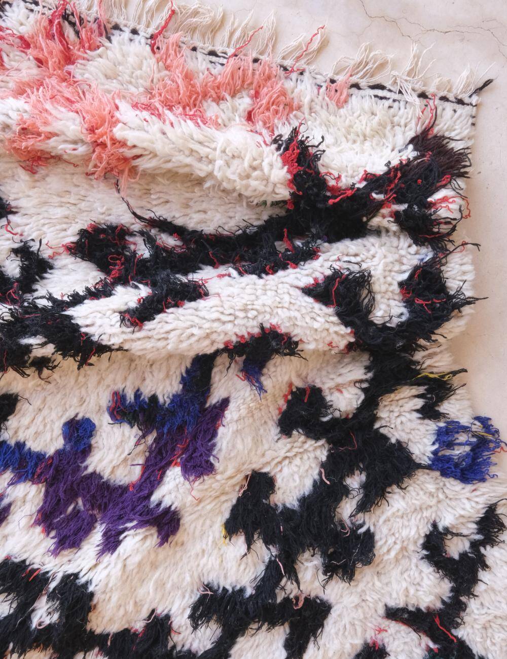 Vintage Talsint Tribe Rug - 158 x 74 cm