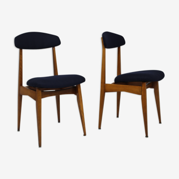 Lot de 2 chaises en teck, danois des années 1960