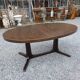 Table Baumann extensible en chêne des années 60