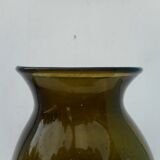 Bocal ancien en verre vert