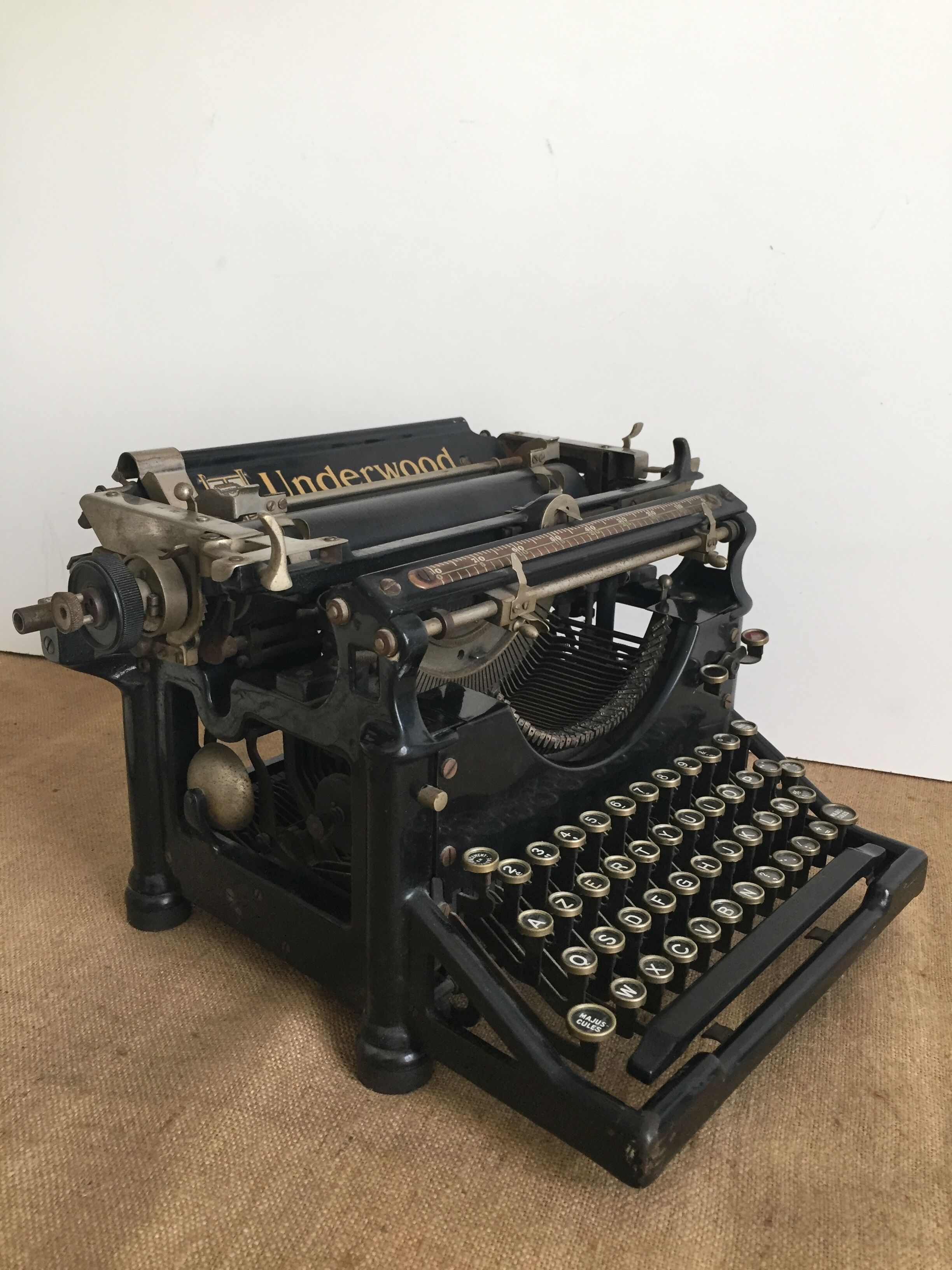 Underwood typewriter years 1930