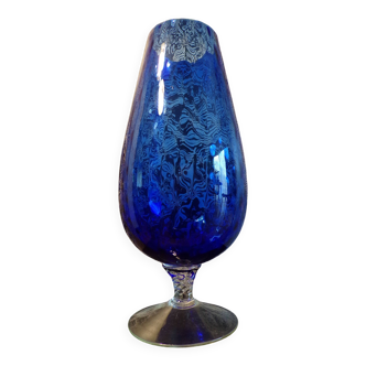 Blue Empoli vase