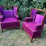 Art Deco armchairs