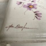 Italian square vase