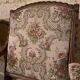 Pair of antique carved wooden armchairs