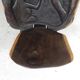 Solid ebony Makonde Palaver chair, 1970s