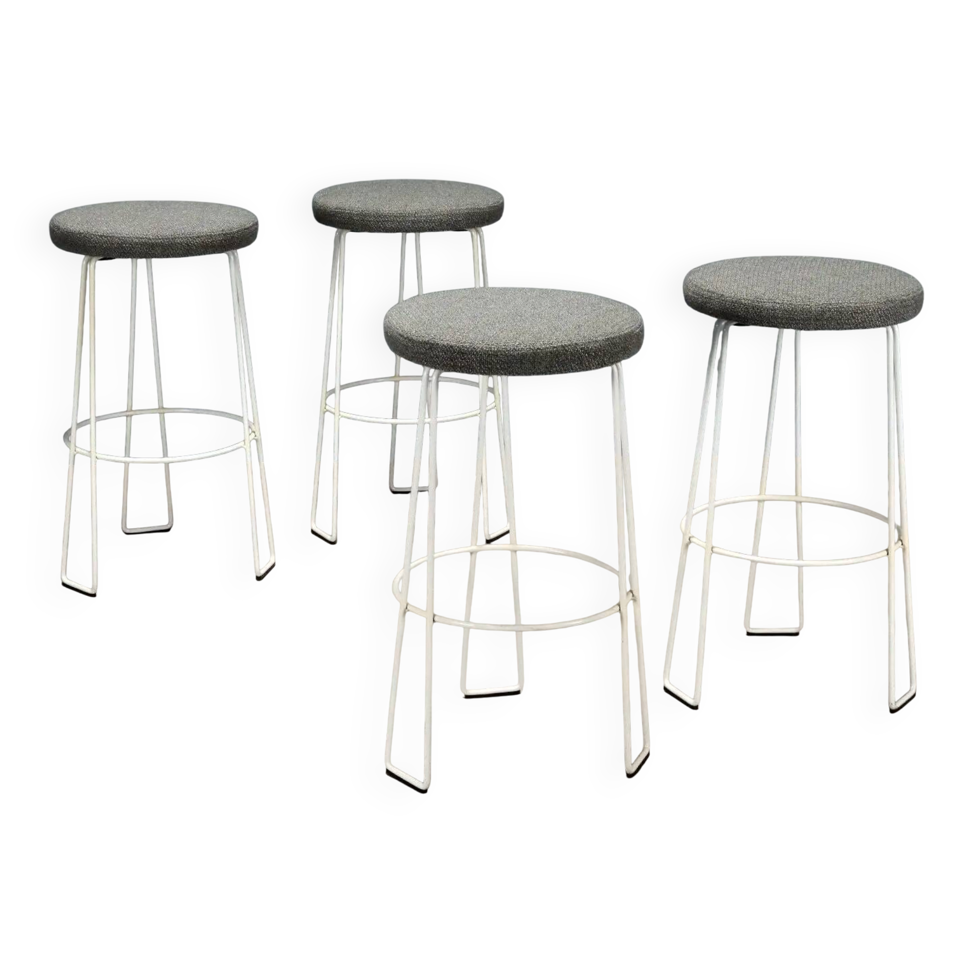 Vintage stools Studio DDA for Alberti Metal, Italy, 1980s