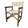 Director's chair in antique teak – restored