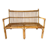 Rattan bench