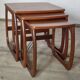 Mid-century nesting coffee tables nathan