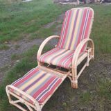 Wicker armchair