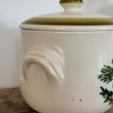 Soupière en grès Herbier Gien vintage