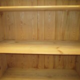 19th century Danish pine wardrobe