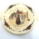 Round cake dish with handle Sarreguemines Obernai
