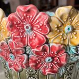 Vase barbotine  Honnaing art nouveau