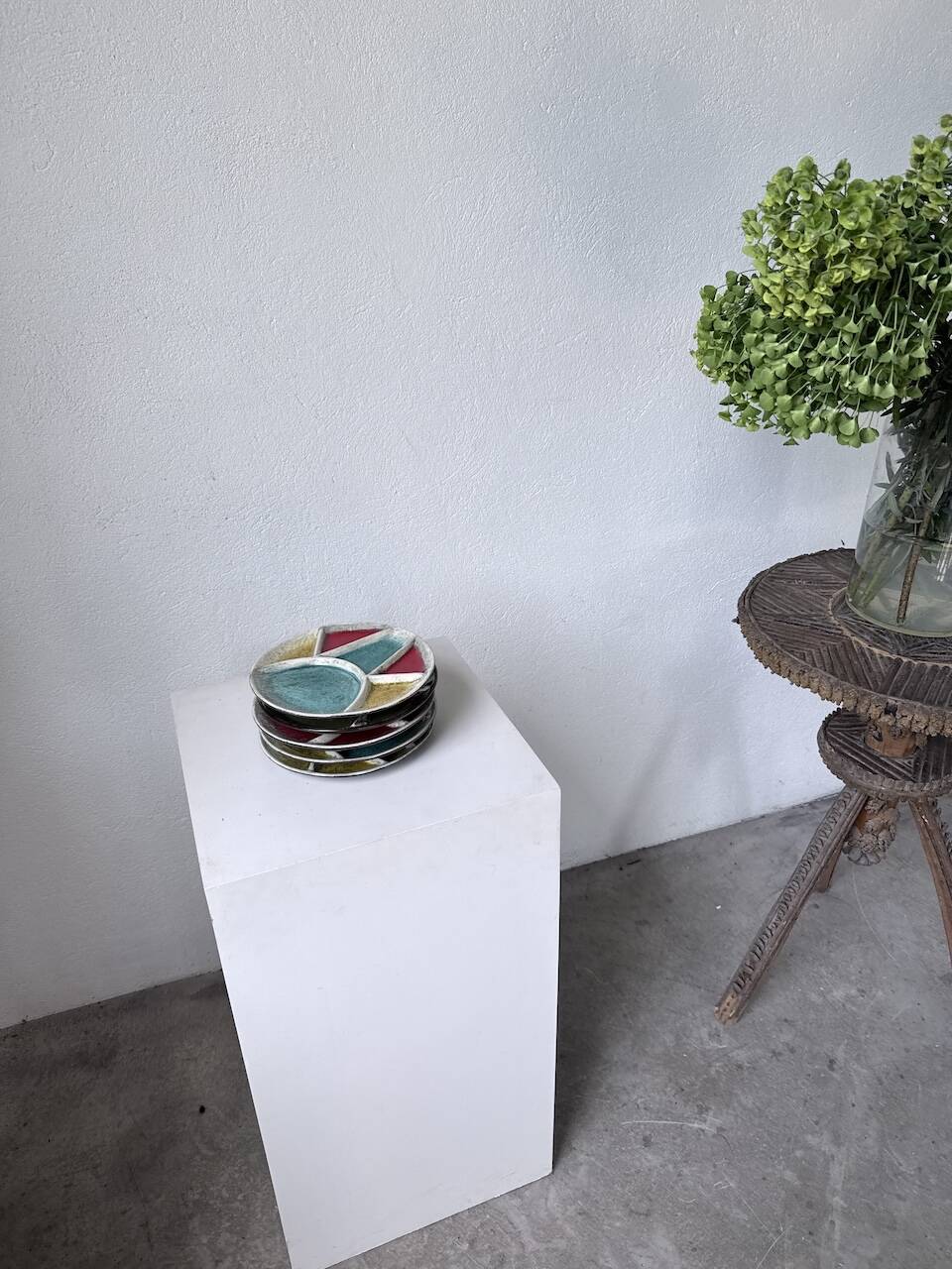 Fondue plates Hugo Kohler