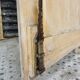Antique wardrobe, kitchen cabinet, pinewood, creamy white