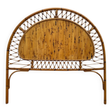 60's Rattan Headboard Italy