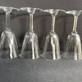 4 verres à vin Saint Louis service Cerdagne