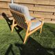 Magnifique ensemble de salon scandinave canapé et 2 fauteuils
