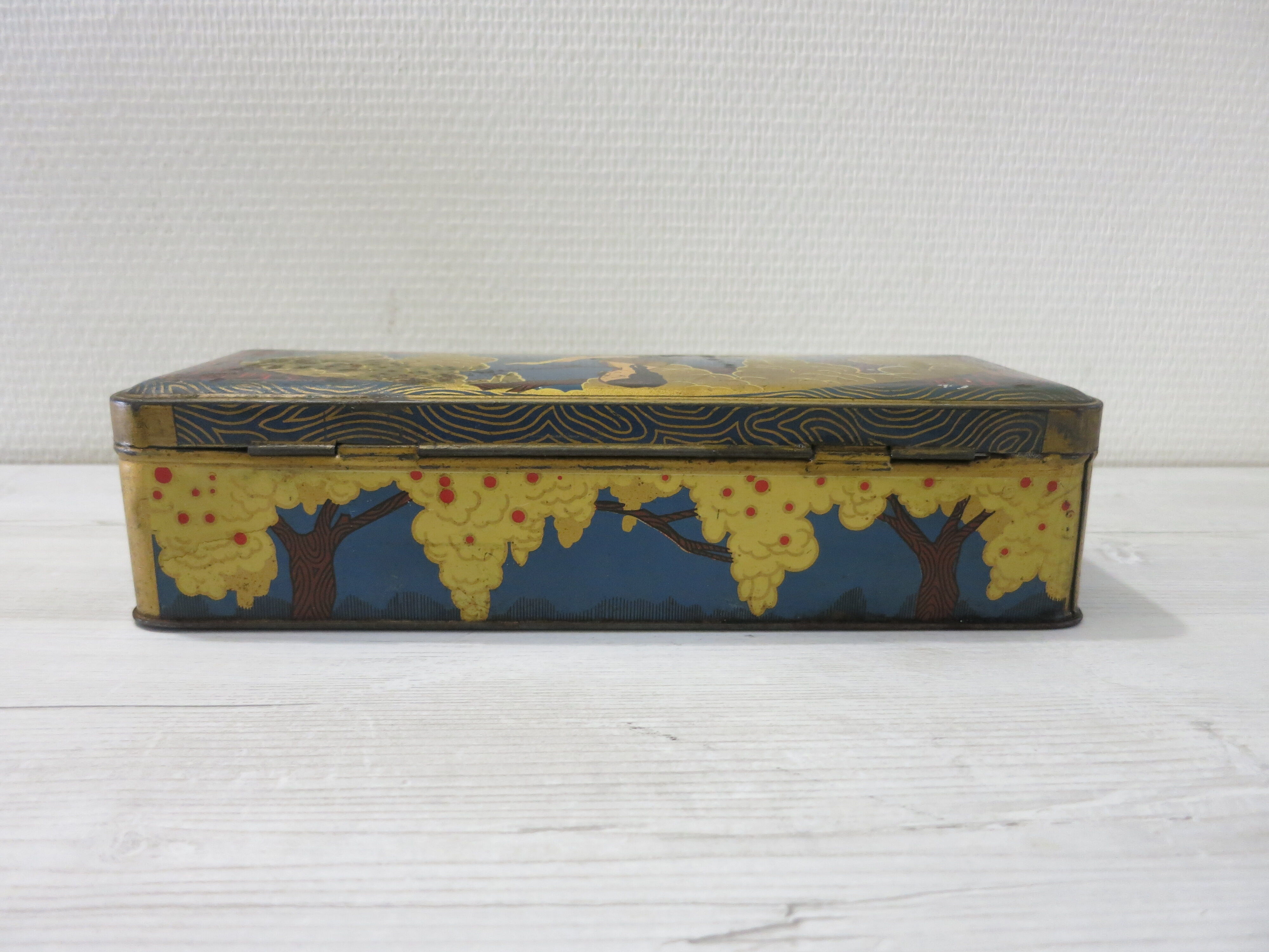 Lithographed cookie box