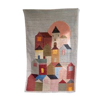Tapestry method weaving Folkart