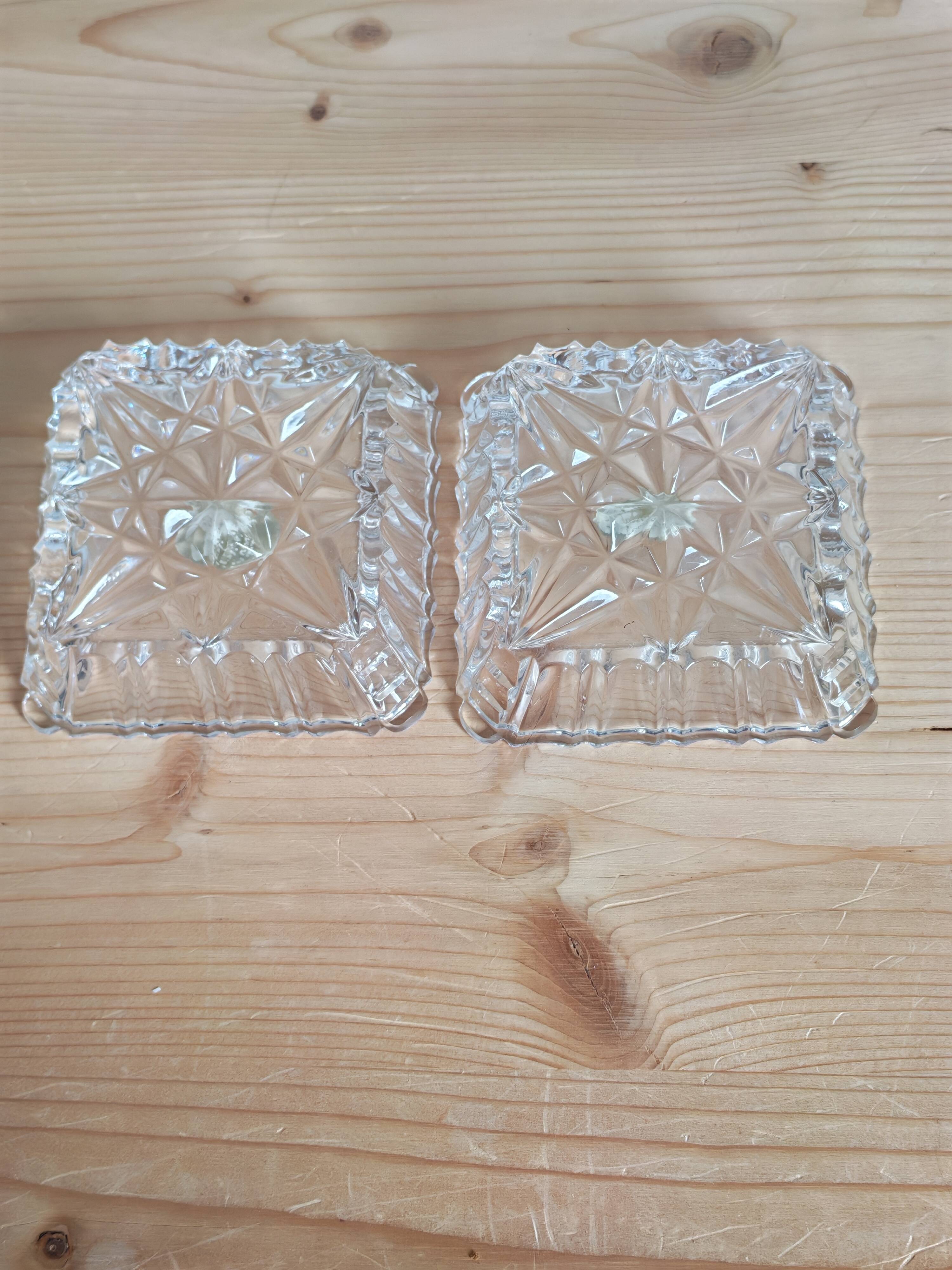Two crystal catchalls.