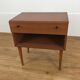 Scandinavian bedside 1 vintage drawer