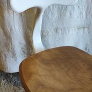 Workshop chair by Nicolle in metal and wood - 1960s