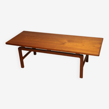 Table basse scandinave en teck, 1960