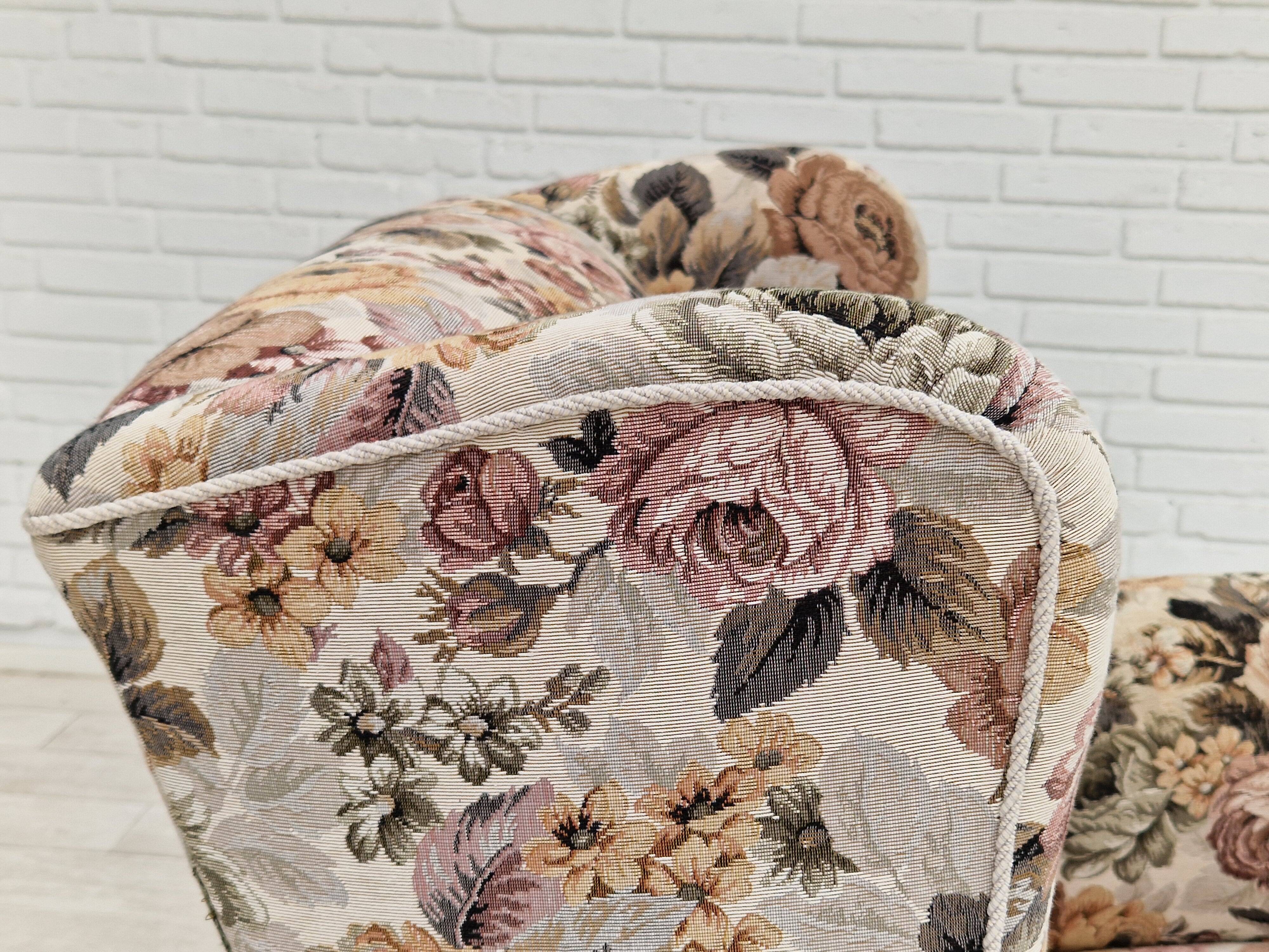 1950s Danish armchair in fabric