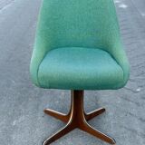 60s vintage design swivel office chair