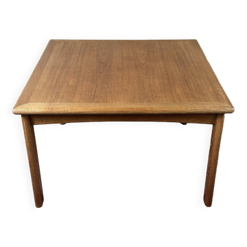1960s/70s teak coffee table and side table by Glostrup Møbelfabrik Denmark