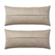 Set of 2 vintage kilim cushion covers 38x115 cm