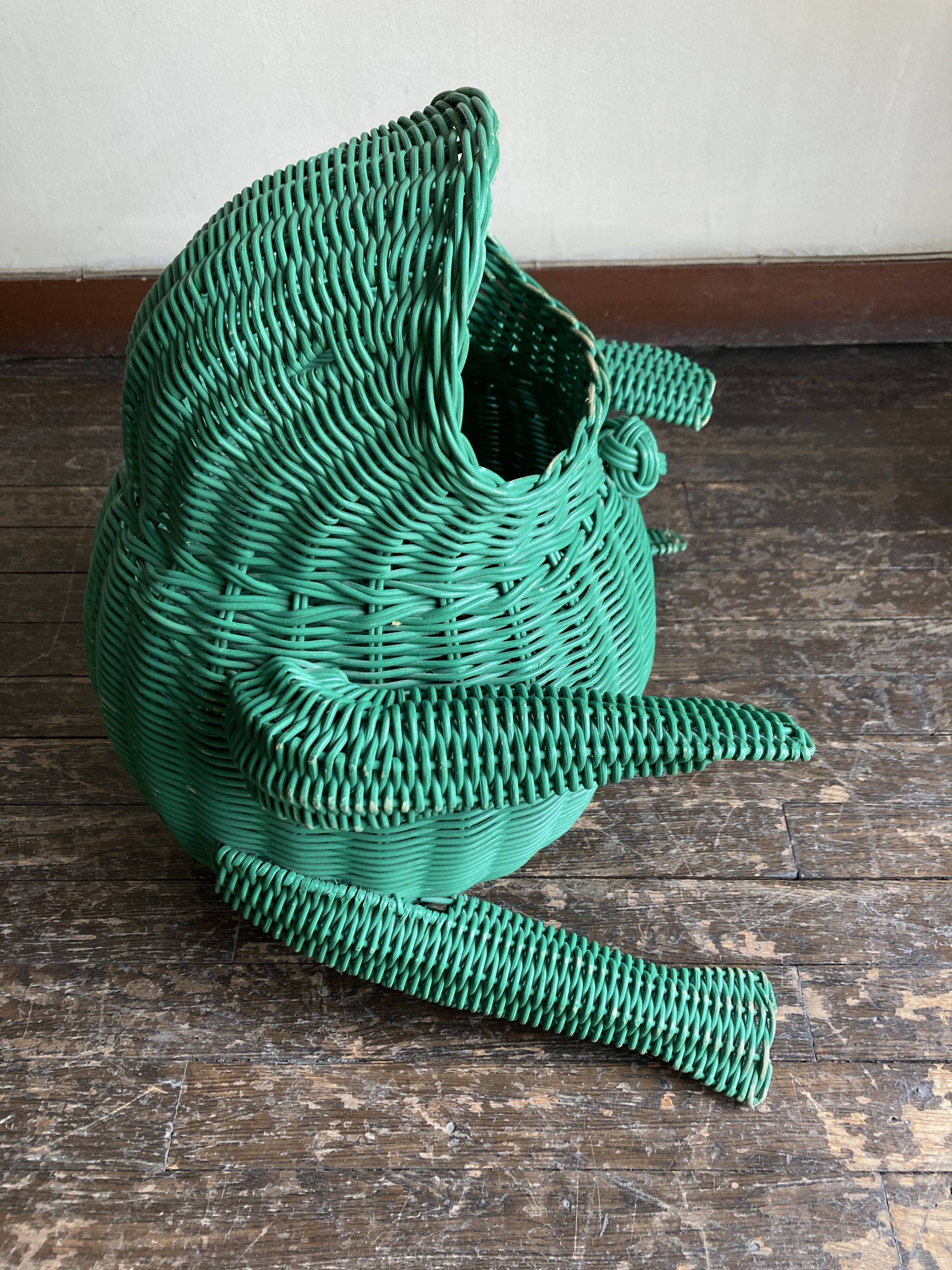 Wicker frog basket 1980