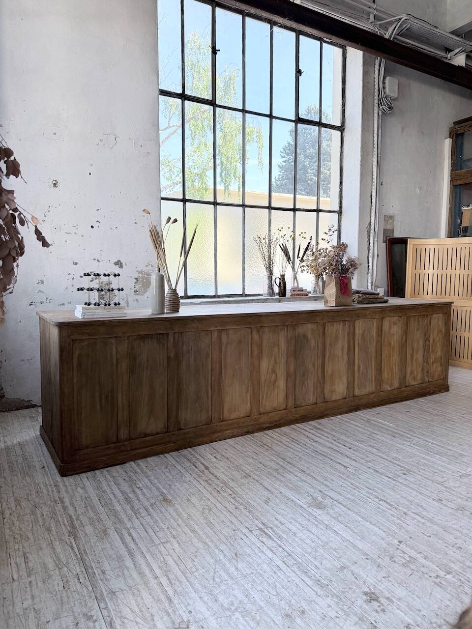 Comptoir de métier pin XXL 3m5 1950