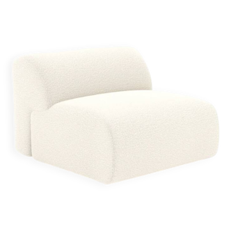 Armchair Without Armrests SIA Boucle Fabric