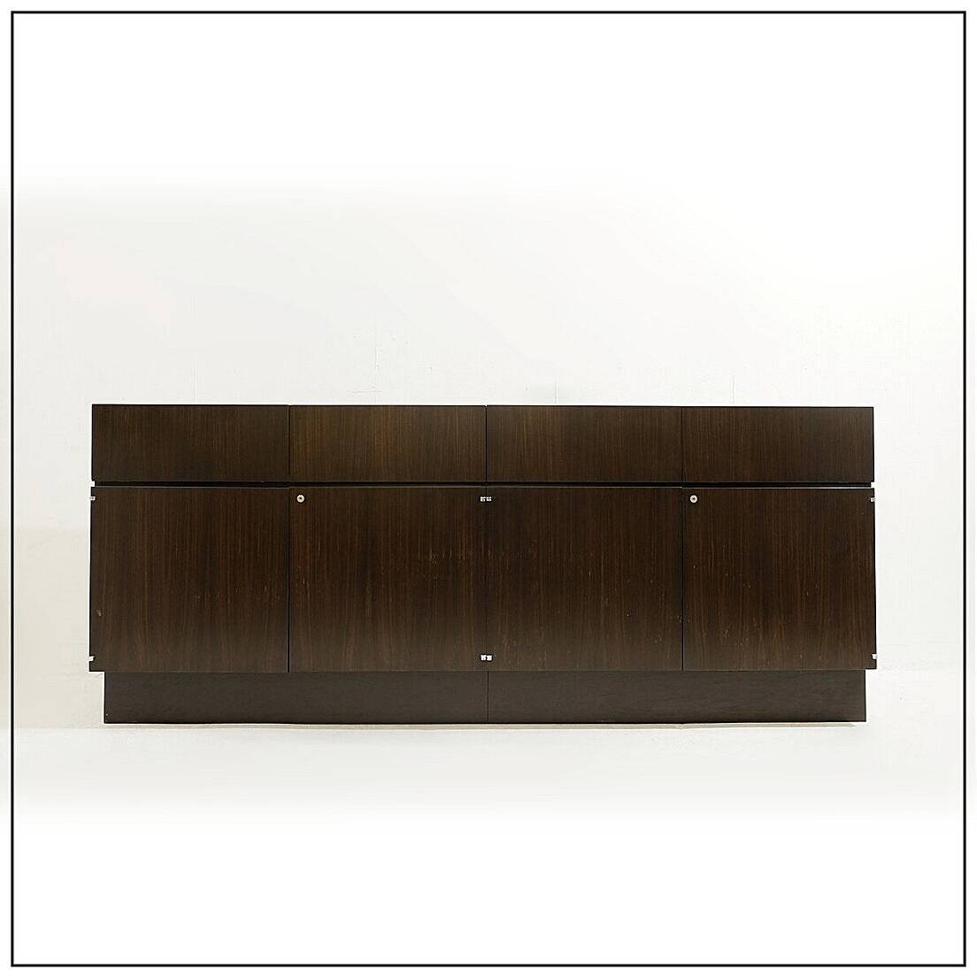 Modernist enfilade with 4 doors by De Coene - 1960s