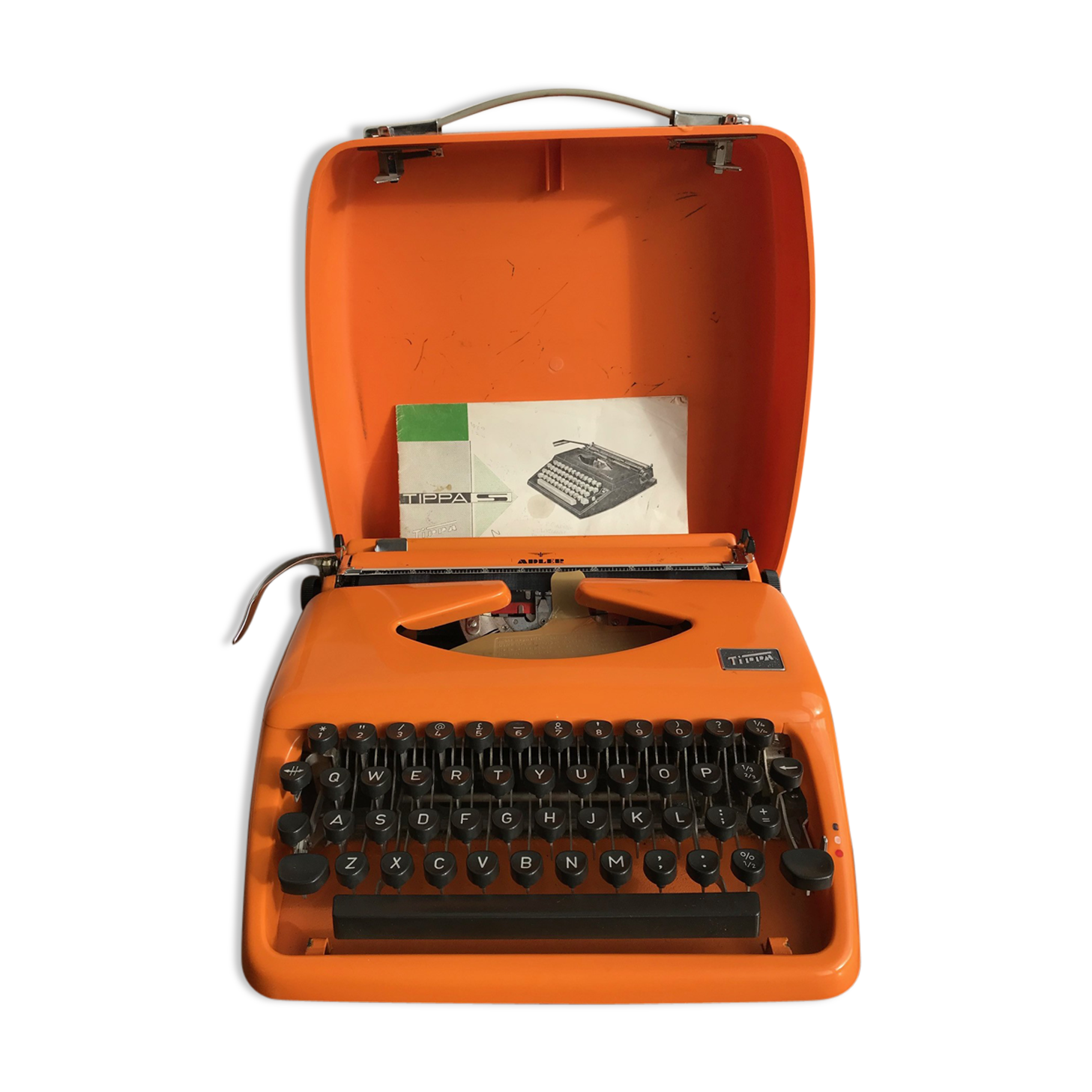 Adler portable typewriter - 1960s/70s