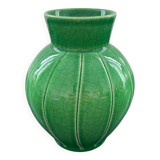 Cracked earthenware vase