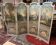 Four-panel screen from the Louis XVI period with rustic decorations.