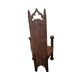 Spanish hand carved Gothic Style Chair, 1st half 1900s