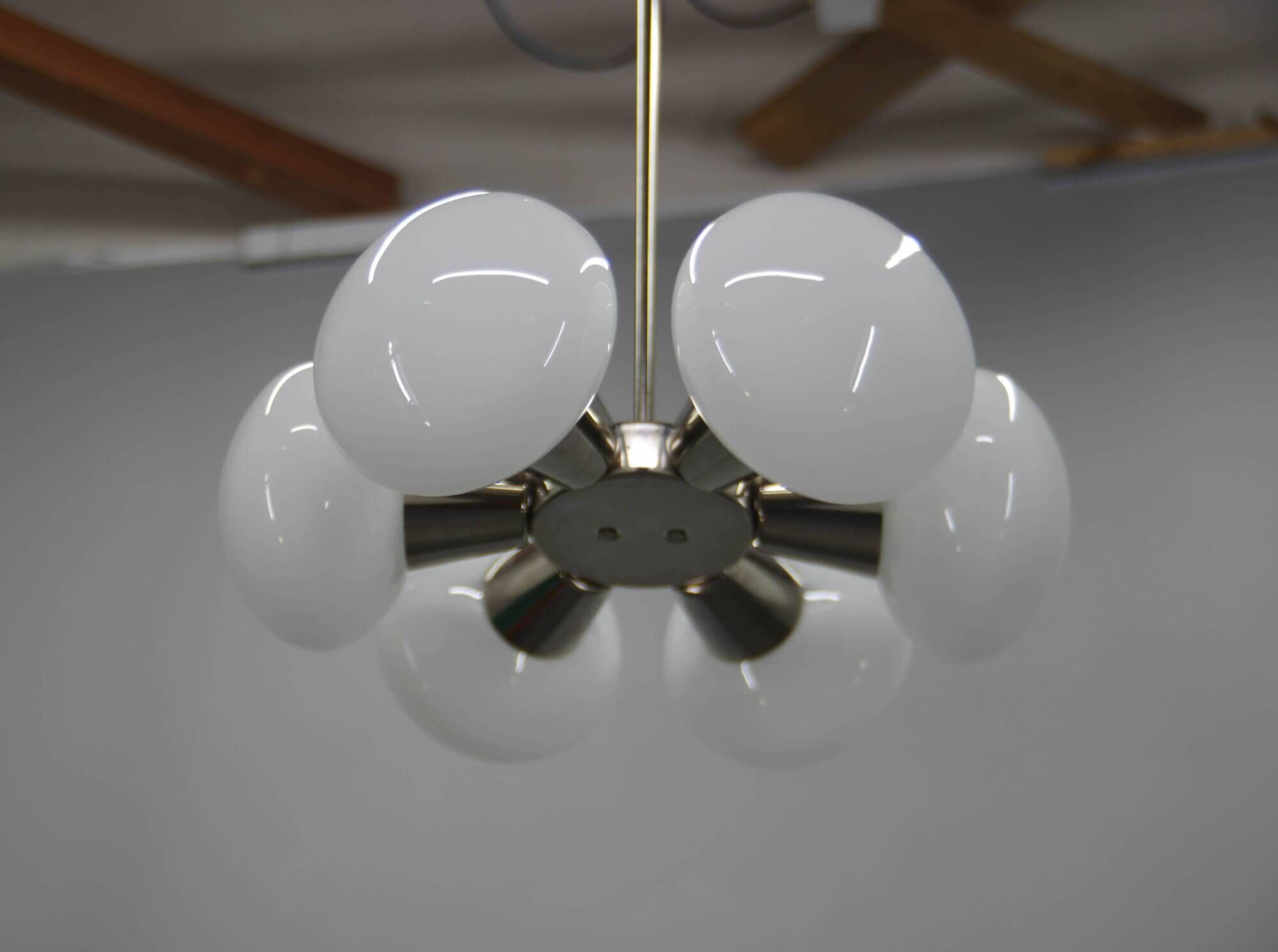 Mid-Century Sputnik Chandelier by Kamenický Šenov, Czechoslovakia, 1960s