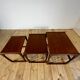 Nested tables Quadrille in teak G Plan, 1960s
