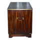 Reprodux Bevan Funnell chest of drawers with a leather top