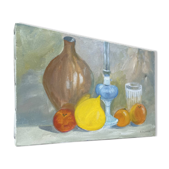 Still life signed E. Gajewski